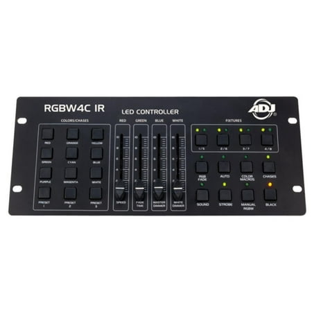 24 Channel Dmx Controller - American DJ 32 Channel RGB/RGBW/RGBA LED DMX Lighting Controller | RGBW4C-IR