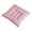 Pink, variant on Corduroy Chair Cushion with Ties Ultra Soft Warm Floor Cushion for Kids Reading Nook Comfortable Square Seat Cushion for Adult 15.7”x15.7”, Pink