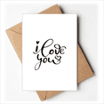 thumbnail image 1 of I Love You Heart Quote Style Greeting Cards You are Invited Invitations, 1 of 3
