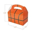 thumbnail image 3 of ArtCreativity Basketball Treat Boxes for Kids – pack of 12 Orange Sports-Themed Party Favor Boxes with Handles for Candy, Cookies, and Gifts, 3 of 6