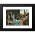 thumbnail image 2 of Julius Leblanc Stewart 18x13 Black Modern Framed Museum Art Print Titled - The Baptism (1892), 2 of 5