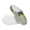 thumbnail image 3 of Easygdp Cute Dinosaur Slippers for Women Mens Winter Warm Home Slippers Plush Slip on House Slippers for Indoor Outdoor Shoes-13, 3 of 7