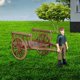 thumbnail image 3 of Simución Caballo Granja Accesorios Dormitorio Niño y Niña coche montado Zulema Juego de simulación, 3 of 8