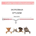 thumbnail image 2 of A. Collar De Perro Ajustable Suave Con Joyas Brillantes, 2 of 7