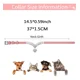 thumbnail image 2 of A. Collar De Perro Ajustable Suave Con Joyas Brillantes, 2 of 7