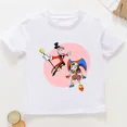 thumbnail image 3 of Camiseta de algodón con estampado de circo digital increíble para niños, camisetas de verano para niñas, ropa para bebés, camiseta de manga corta con dibujos animados para niños, 3 of 5