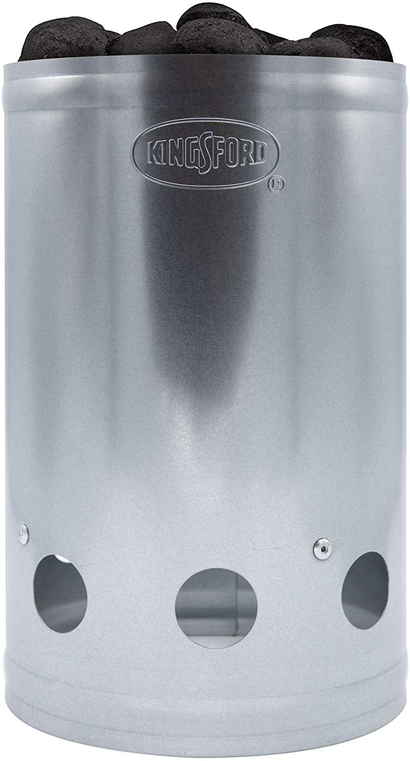 Silver BB0466 Kingsford Quick Start Charcoal Chimney Starter for sale online 