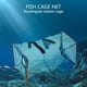 thumbnail image 1 of Red de pesca, jaula, trampa para cangrejos, peces, camarones, aparejos de malla portátiles, 1 of 6