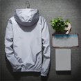 thumbnail image 4 of ORUYROP Sweat à Capuche Zippé pour Hommes, Mode Automne/hiver 2023, Veste Décontractée à Manches Longues, 4 of 5