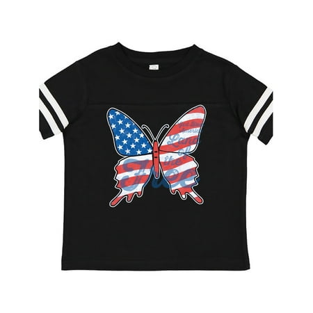 

Inktastic Patriotic Butterfly Gift Toddler Toddler Girl T-Shirt