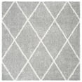 thumbnail image 6 of SAFAVIEH Parma Eglantine Geometric Shag Area Rug, Grey/Cream, 9' x 12', 6 of 10