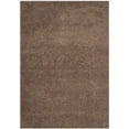 thumbnail image 4 of SAFAVIEH Laguna Neven Plush Solid Shag Area Rug, Taupe, 5'3" x 7'6", 4 of 6