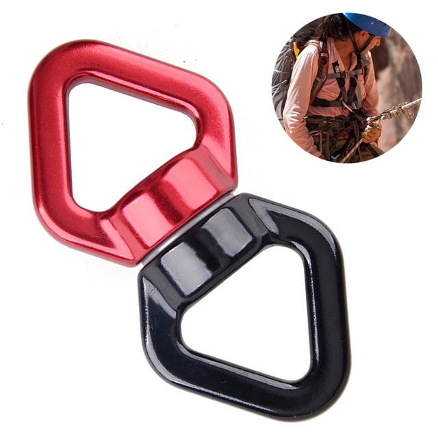 Micro Rotator Safety Rotational Device Hanging Accessory for Rock Climbing, Hanging Hammock, Web Tree Swing, Aerial Dance, Children's Swing Spinner Hanger