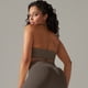 thumbnail image 1 of Ropa de yoga de cuatro piezas con alta elasticidad y espalda de belleza de color sólido, sujetador deportivo para correr, pantalones de yoga y fitness para mujer, 1 of 6
