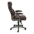 thumbnail image 4 of Alera Birns Series High-Back Task Chair, Supports Up to 250 lb, 18.11" to 22.05" Seat Height, Brown Seat/Back, Chrome Base, 4 of 8