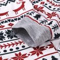 thumbnail image 5 of Family Pajamas Suits with Elk Tree Nightclothes Printed Long Sleeve Long Pants Sleepwear Sets, 5 of 5