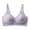 🔥 Purple, variant on No Underwire Plus sizw No Underwire Bras for Women Plus-Size Wireless Support Bra Solid Color Full-Cup Soft Jelly Band Minimizer No-Wire Breathable Comfort Underwear Everyday Lingerie for