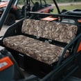 thumbnail image 2 of FKELYI Camo Hunting Leaf Print UTV Seat Cover Waterproof Powersports Seats Covers Anti-Dust Mule Bench Seat Cover Compatible with Mule SX 2017-2023 Interior Decor, 2 of 7