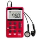 thumbnail image 1 of Radio portátil de bolsillo Retekess V112 AM/FM con auriculares, 1 of 9