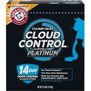 ARM & HAMMER Cloud Control Platinum Multi-Cat Clumping Cat Litter with Hypoallergenic Light Scent, 14 Days of Odor Control, 27.5 lbs.