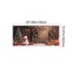 thumbnail image 3 of Gran pancarta navideña para puerta de garaje | Decoración para fiestas navideñas | Decoración para exteriores | Decoración de pared para interiores | Tela de poliéster con ojales | 3,96 x 1,80 m, 3 of 6