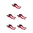 thumbnail image 1 of Baohd 1/2/3/5 Poignée de Moto Frein de Freinage Forte Stabilité et de Motos Rouges 5PCS, 1 of 6
