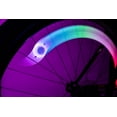 Brightz SpokeBrightz Color Morphing LED Bicycle Spoke Light, Snaps to