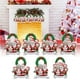 thumbnail image 3 of Billuyoard Decoraciones para árboles de Navidad Árbol de Navidad familiar Colgante colgante Colgador de resina de Navidad Regalo para amigos y familiares Kits de decoración para fiestas No.7 Billuyoard HA040056-07, 3 of 6
