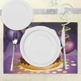 thumbnail image 3 of Ambesonne Party Place Mats Set of 4, Chocolate Birthday, Standard Size, Multicolor, 3 of 6