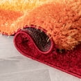 thumbnail image 6 of Well Woven Lolly Mika Retro Zig-Zag Pattern Multi 9'3" x 12'6" 3D Texture Shag Area Rug, 6 of 7