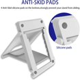 thumbnail image 4 of CHUANK 6PACK Desktop Cell Phone Stand Holder  Portable Universal Desk Stand for  Mobile Smart Phone Tablet Display, 4 of 6