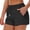 Black, variant on Women's 2026 Running Shorts with Liner 3 Zipper Pockets Summer Elastic Workout Athletic Yoga Gym Shorts Light Blue S