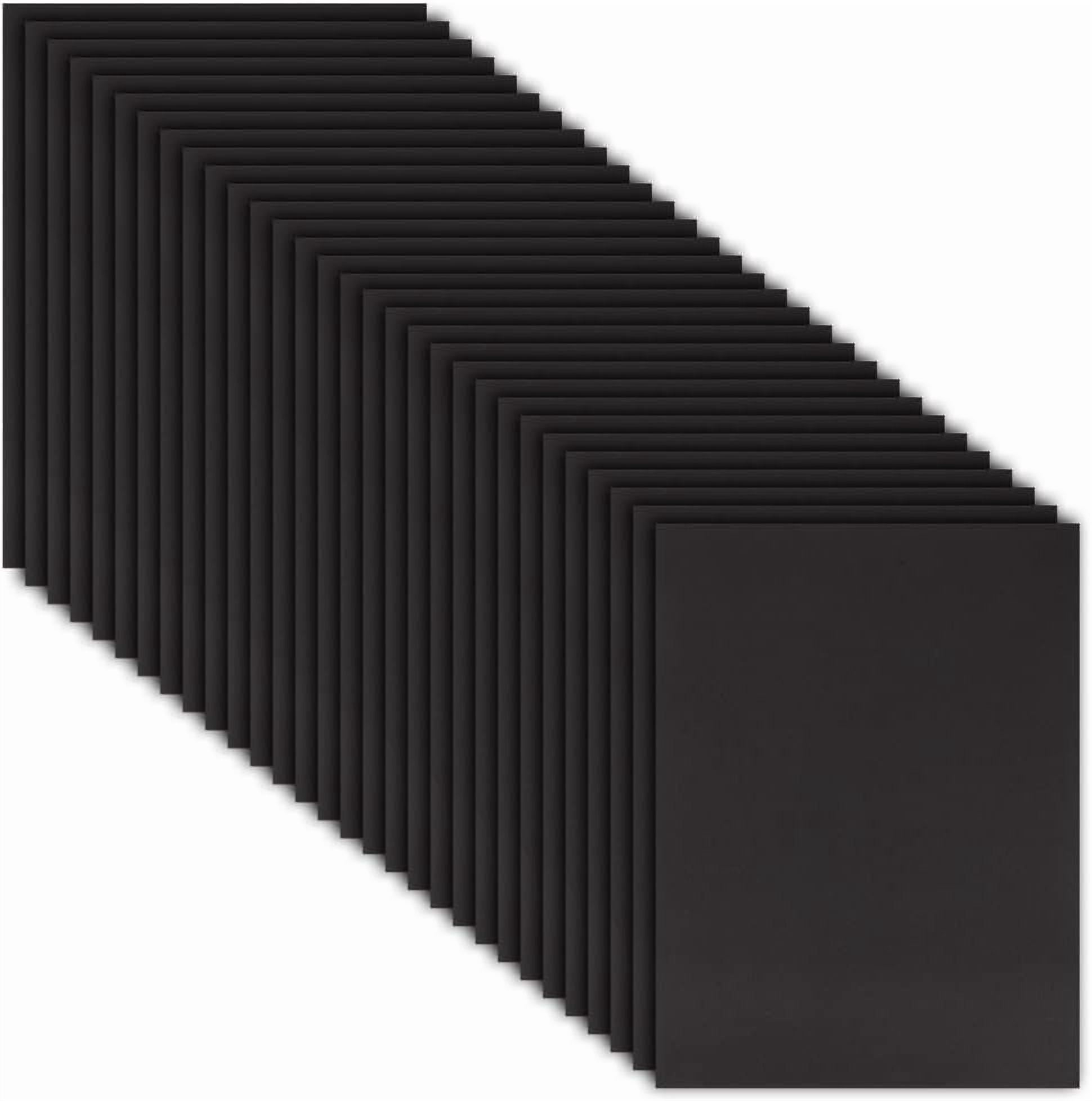 Black 30Pcs 2mm Black Embroidery Foam 9x12 Inch EVA Foam Sheets Embroidery Craft Foam Rectangle Foam Sheet Cosplay Foam for Hand Sewing Embroidery Machine Cosplay Costume DIY Projects