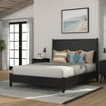 thumbnail image 2 of Alpine Furniture Flynn Queen Platform Bed in Black, 2 of 4