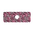 thumbnail image 7 of Yayeee Faucet Mat for Kitchen Sink 14.7" Diatomite Long Splash Guard Pad, Pink Floral Leopard Pattern, 7 of 7