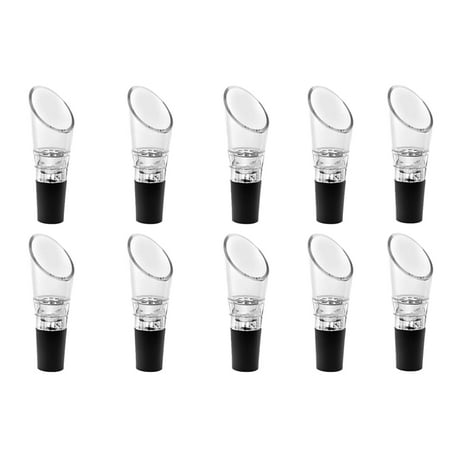 

10 Pack Wine Aerator Pourer Spout Bottle Stopper Decanter Pourer Aerating Quick Decanter Spout