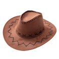 thumbnail image 1 of SAYOO Sombrero de vaquero de estilo occidental para mujeres y hombres SAYOO moda, 1 of 3