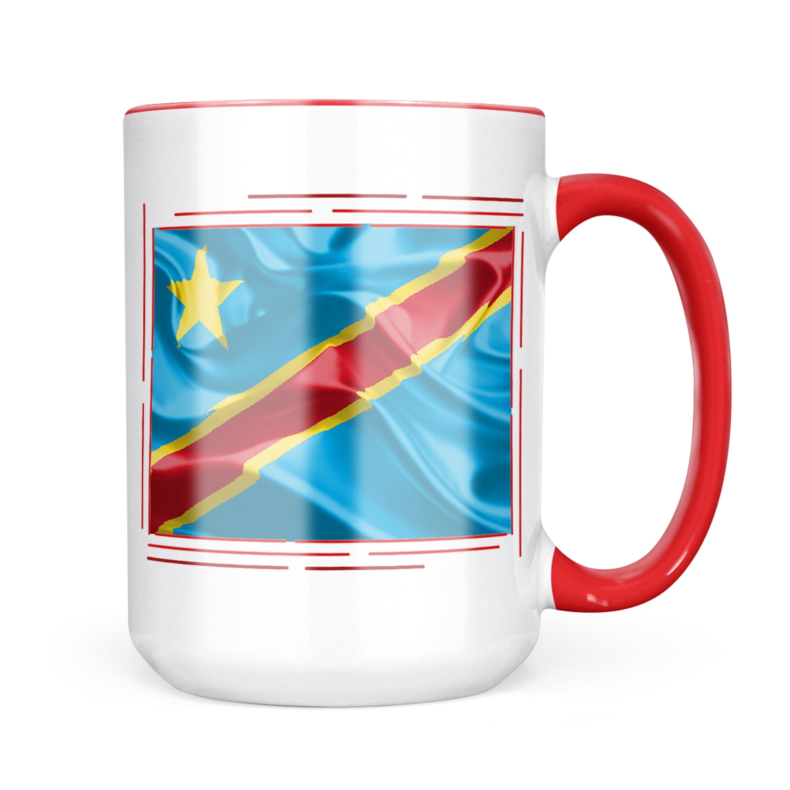 Neonblond Democratic Republic Of Congo 3d Flag Mug Gift For Coffee Tea Lovers Walmart Com Walmart Com