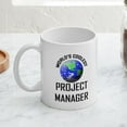 thumbnail image 3 of CafePress - World's Coolest PROJECT MANAGER Mug - 11 oz Ceramic Mug - Novelty Coffee Tea Cup, 3 of 3