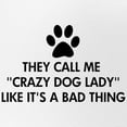 thumbnail image 2 of CafePress - They Call Me Crazy Dog Lady - Adjustable Unisex Printed Trucker Hat with Mesh Back, 2 of 8