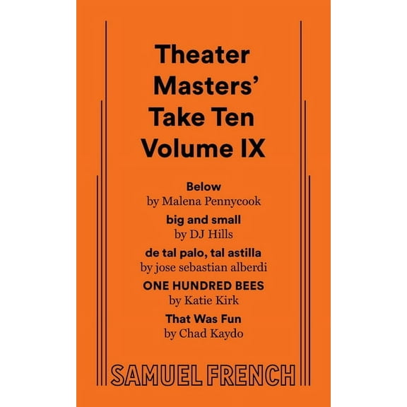 Theater Masters' Take Ten Volume IX, (Paperback)