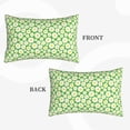 thumbnail image 2 of Logiee Daisies Flowers Print Pillow Case,Throw Pillow Covers, Double Sided Plush Cushion Cover for Couch Sofa Bed, Only Pillowcase-14"x20", 2 of 6