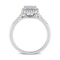 thumbnail image 5 of Everly Women's Diamond 10K White Gold Engagement Ring, 5 of 7