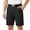 Black#0608L&18, variant on Garbnen Mens Dress Short Zippered Front Straight Leg Men Golf Shorts Relaxed Fit Lightweight Outdoor Business Casual Shorts Men with Pocket No Belt Black XXL