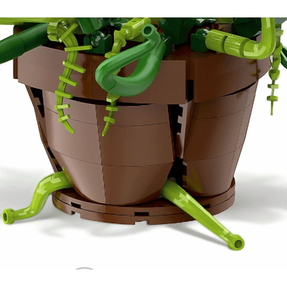 Piranha Plant  Building Blocks Set - Horrors Flower Model, Holiday & Birthday Gift for Kids and Adults