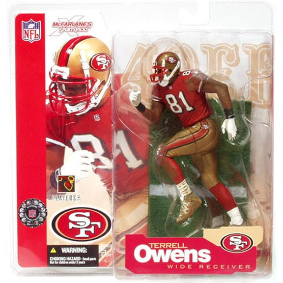 McFarlane NFL Sports Picks Series 4 Terrell Owens Action Figure [Red Jersey]