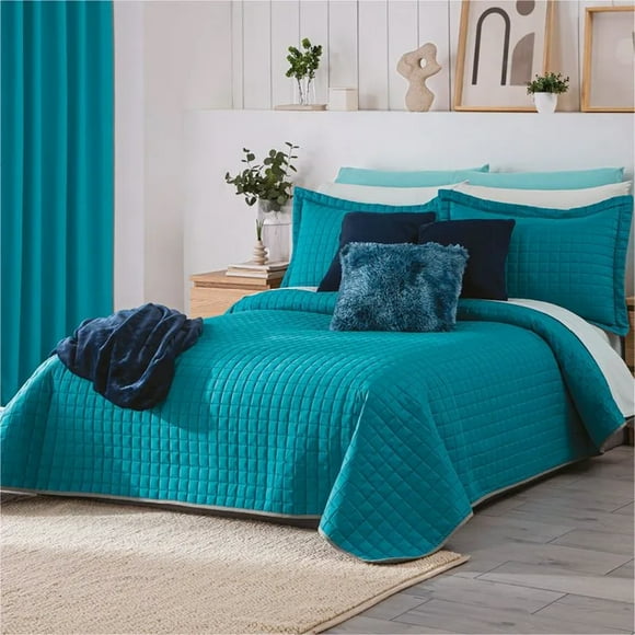 Edredón Neo Esmeralda Individual Suave Al Tacto Concord