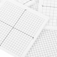 thumbnail image 3 of HLONK 6 Pcs Graph Paper Graph Math Graph Paper Graphing Grid Grid Notepad Mini Graph Paper, 3 of 8