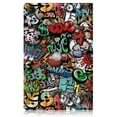 thumbnail image 6 of Dteck Case for Lenovo Tab M10 Plus 10.6 (3rd Gen) 2022,Premium PU Leather Folding Stand Cover, with Auto Wake&Sleep Rotating for Lenovo Tab M10 Plus 3 Generation 10.6 Inch Tablet, Graffiti, 6 of 6