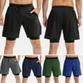 thumbnail image 2 of Pantalón Corto Deportivo Hombre TFixol Negro X-Large, 2 of 8